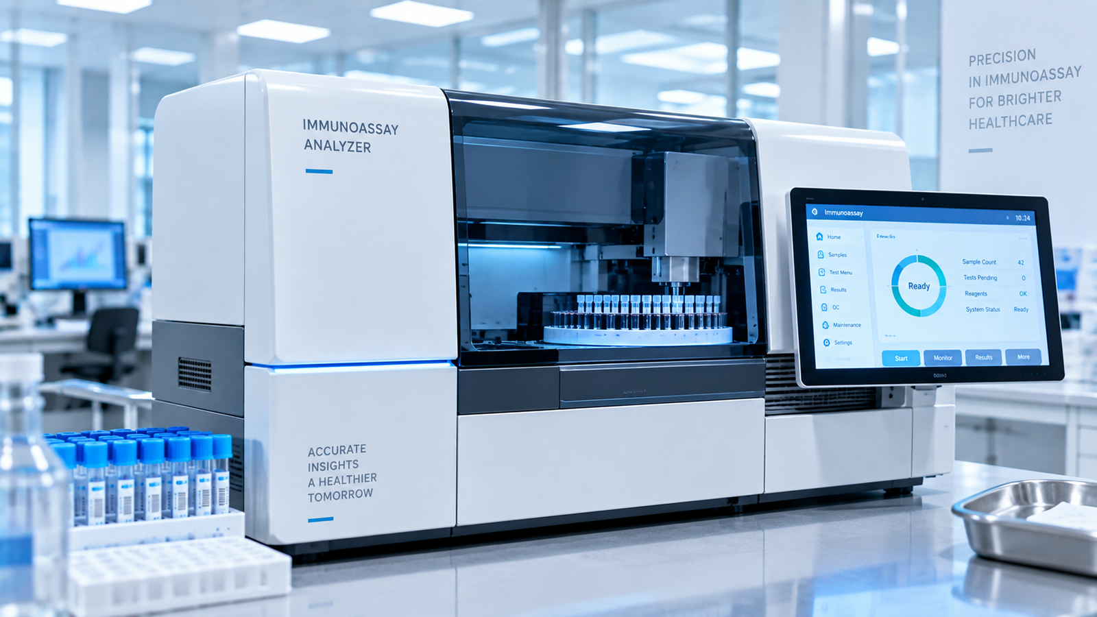 Modern immunoassay analyzer