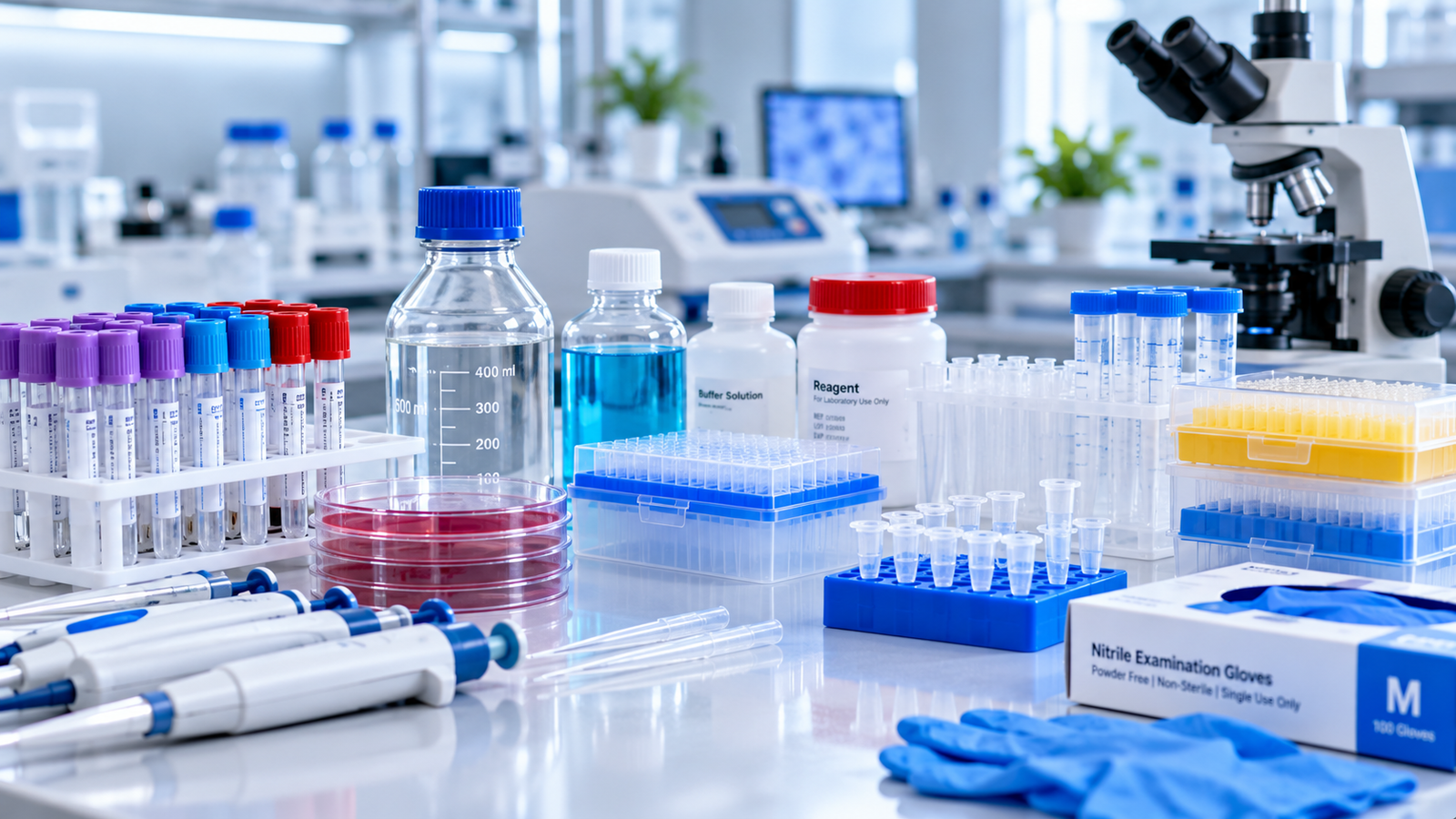 Laboratory consumables and diagnostic supplies