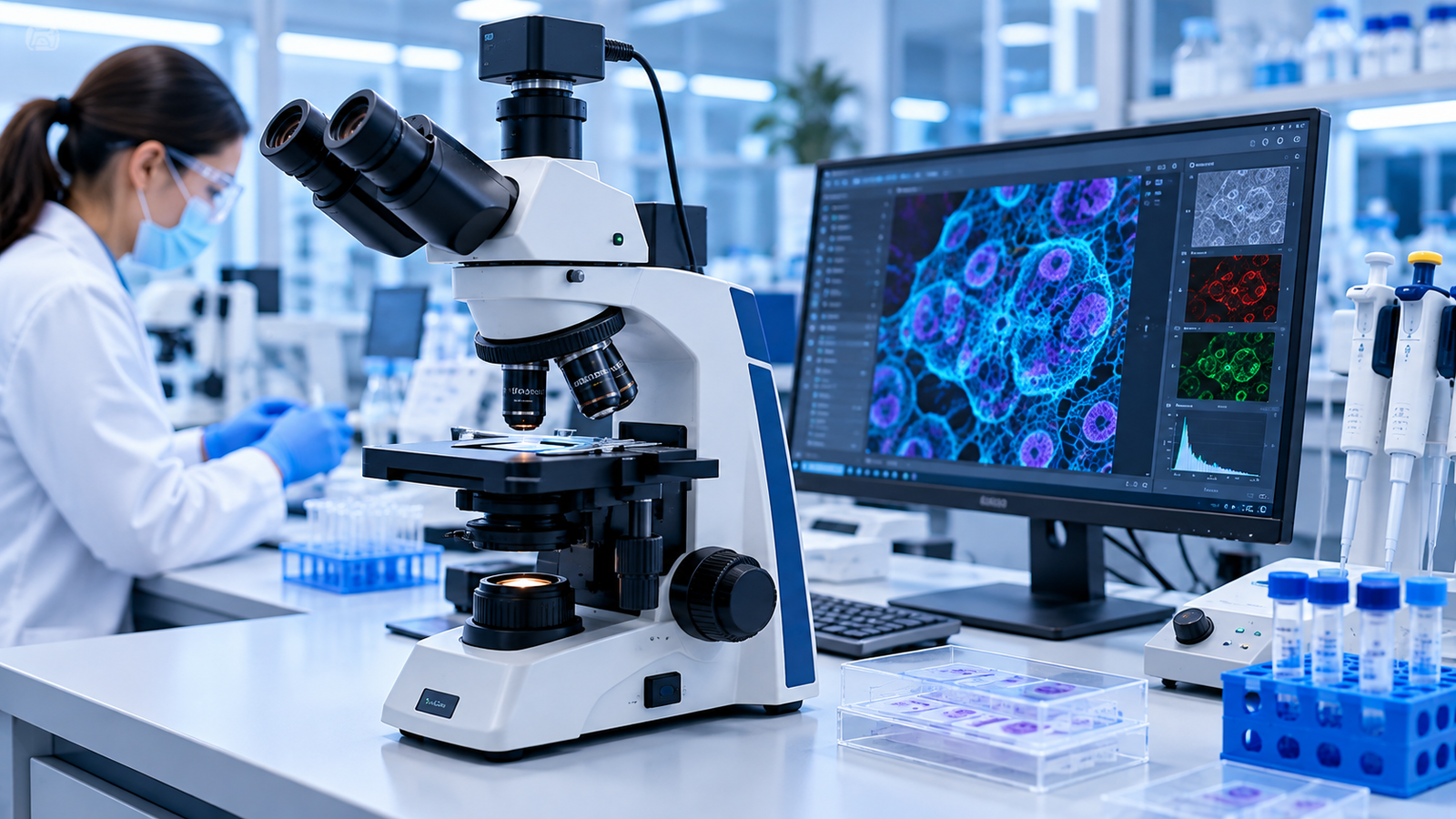 Microscopy and laboratory imaging system